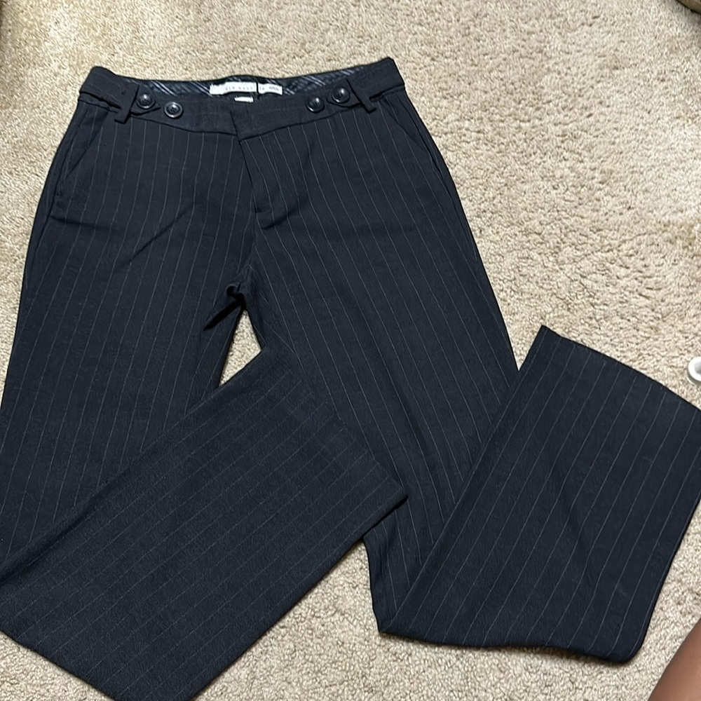 Old Navy pin stripe Stretch Trousers Sz 6